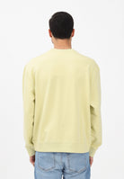 CALVIN KLEIN JEANS Felpa girocollo lime da uomo LV04RC296G2EZ . CALVIN KLEIN JEANS 