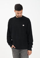 CALVIN KLEIN JEANS Maglioncino girocollo nero da uomo LV04RD313GUB1 . CALVIN KLEIN JEANS 