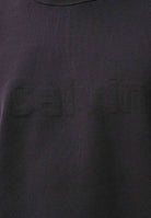 CALVIN KLEIN JEANS Maglioncino girocollo blu da uomo con grafica con logo tono su tono LV04RE304GCR1 . CALVIN KLEIN JEANS 