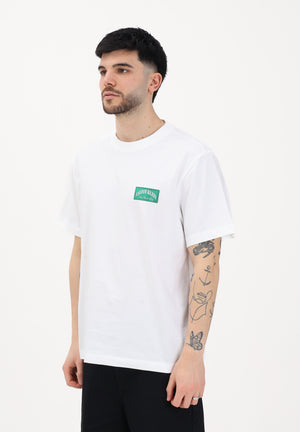 CALVIN KLEIN JEANS T-shirt a manica corta bianca da uomo con logo LV04RF294G YAF CALVIN KLEIN JEANS 