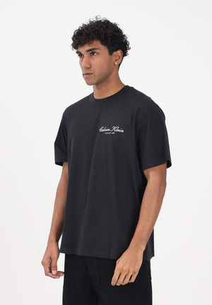 CALVIN KLEIN JEANS T-shirt a manica corta nera da uomo con logo LV04RF822G UB1 CALVIN KLEIN JEANS 