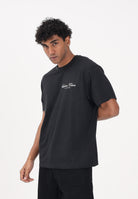 CALVIN KLEIN JEANS T-shirt a manica corta nera da uomo con logo LV04RF822G UB1 CALVIN KLEIN JEANS 