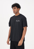 CALVIN KLEIN JEANS T-shirt a manica corta nera da uomo con logo LV04RF822G UB1 CALVIN KLEIN JEANS 