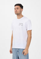 CALVIN KLEIN JEASN T-shirt a manica corta bianca da uomo con stampa sul retro LV14RE830GYAA . CALVIN KLEIN JEANS 
