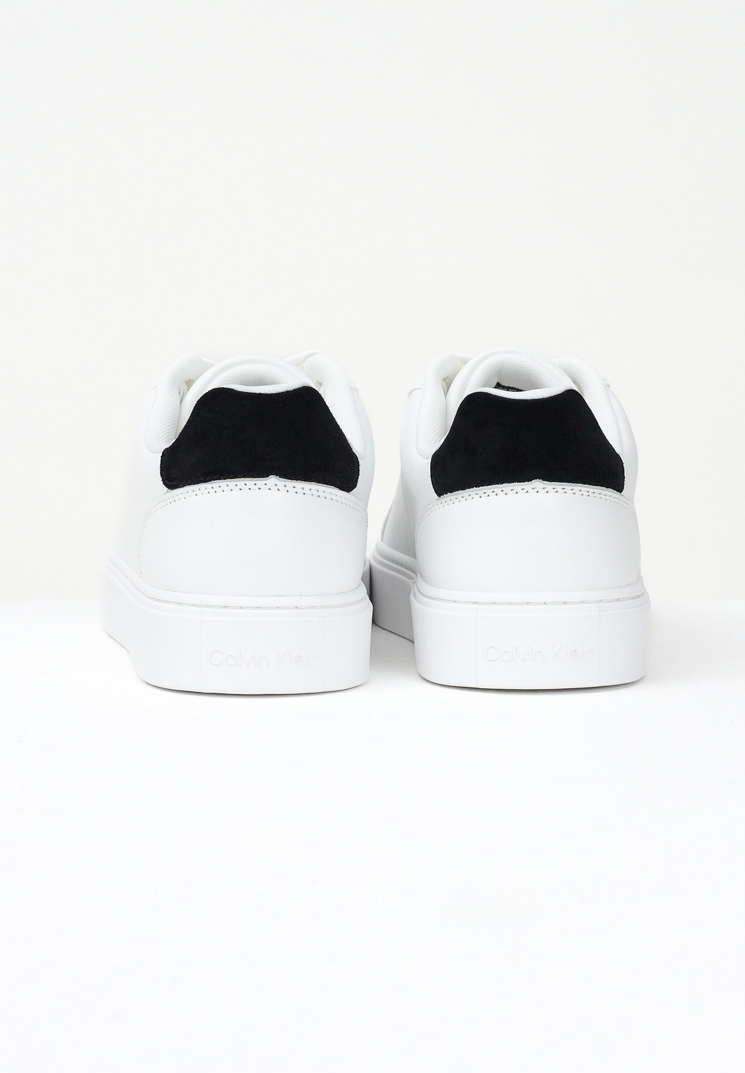 CALVIN KLEIN JEANS Sneakers bianche da uomo con logo YM0YM0143501W . CALVIN KLEIN JEANS 