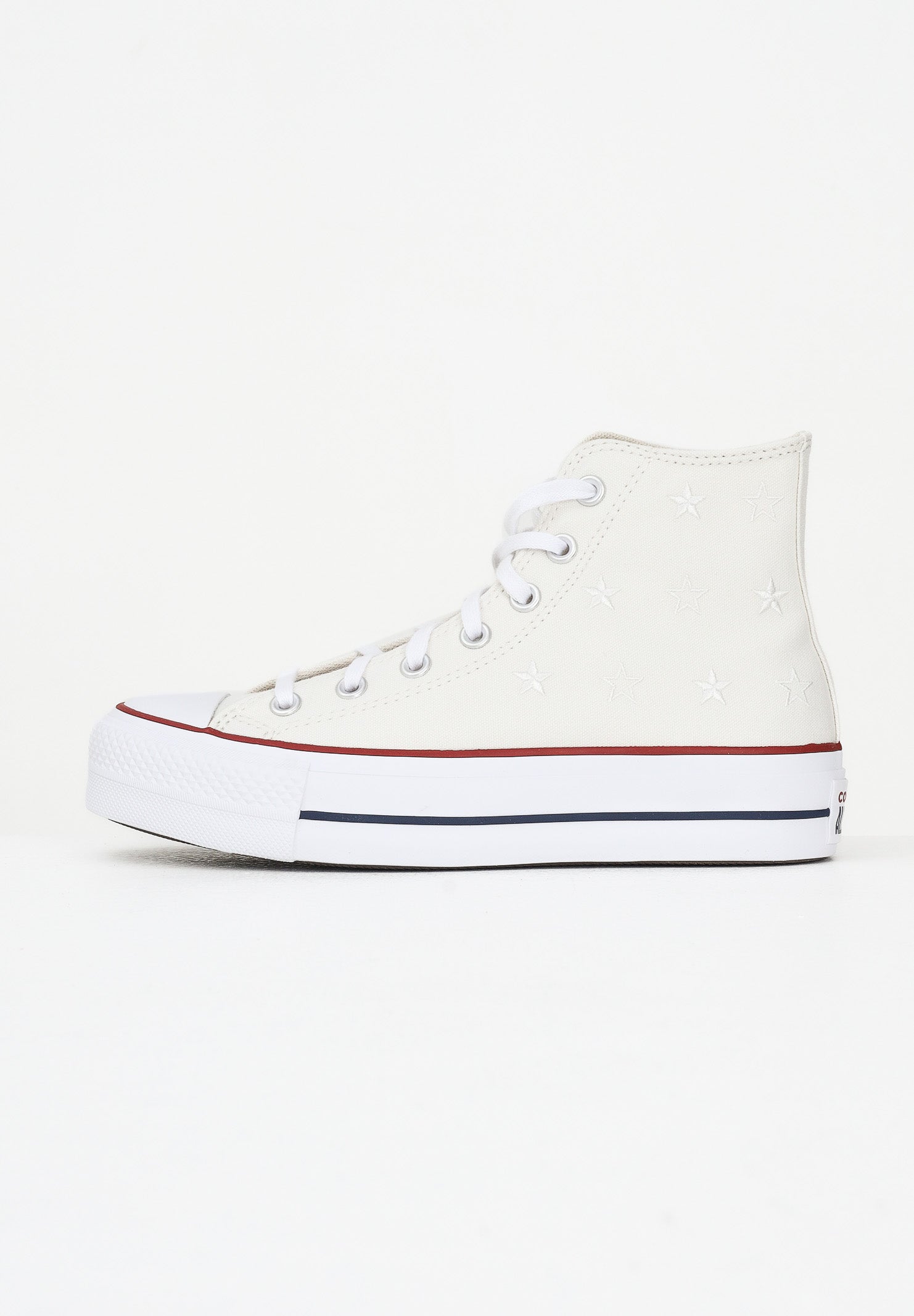 CONVERSE Sneakers Chuck Taylor All Star Lift Platform Celestial panna da donna A15538C . CONVERSE 