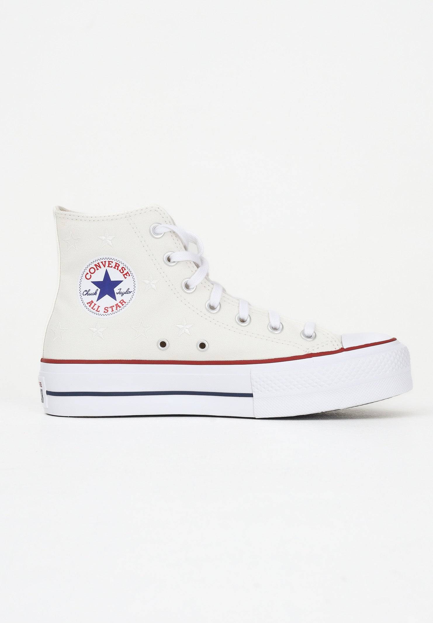 CONVERSE Sneakers Chuck Taylor All Star Lift Platform Celestial panna da donna A15538C . CONVERSE 