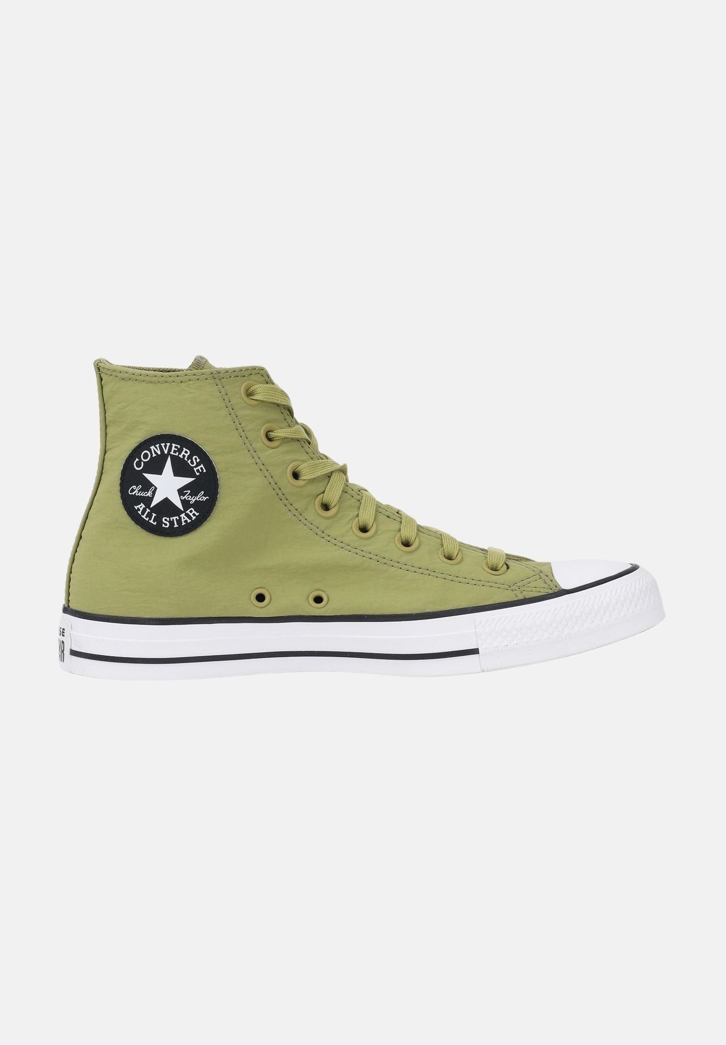 CONVERSE Sneakers Chuck Taylor All Star Nylon Hi verde da uomo A16806C . CONVERSE 