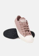 CONVERSE sneakers basse Chuck Taylor All Star Crochet Florals Brown-Cream marrone/crema donna. A17584C . CONVERSE 