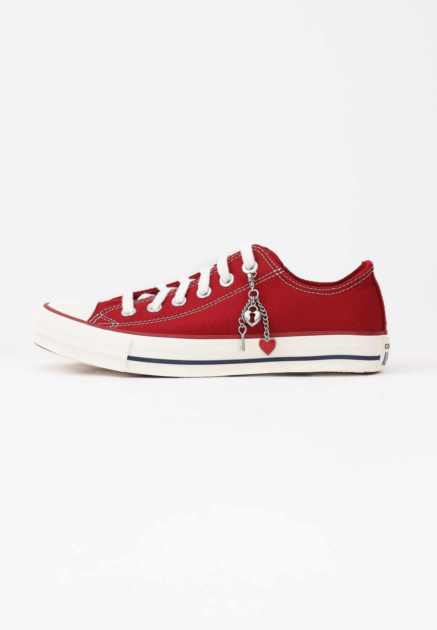 CONVERSE Sneakers Chuck Taylor All Star Valentine's Day bordeaux da donna A19057C . CONVERSE 