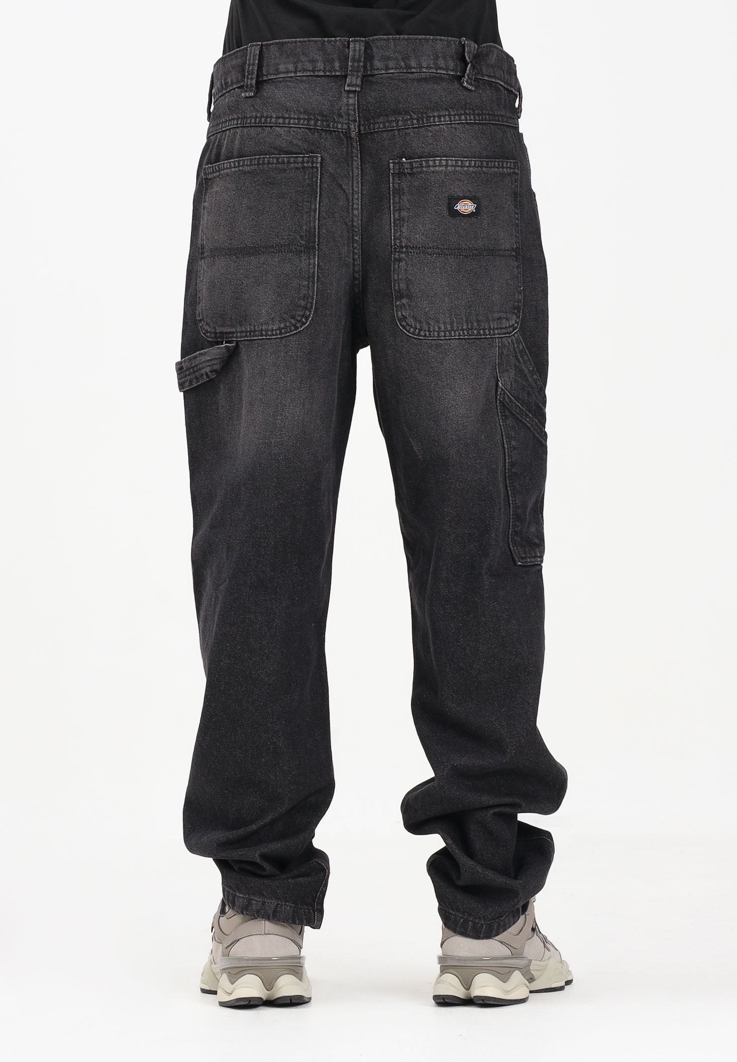 DICKIES Jeans Garyville in denim nero da uomo DK0A4XECL241 . DIckies 