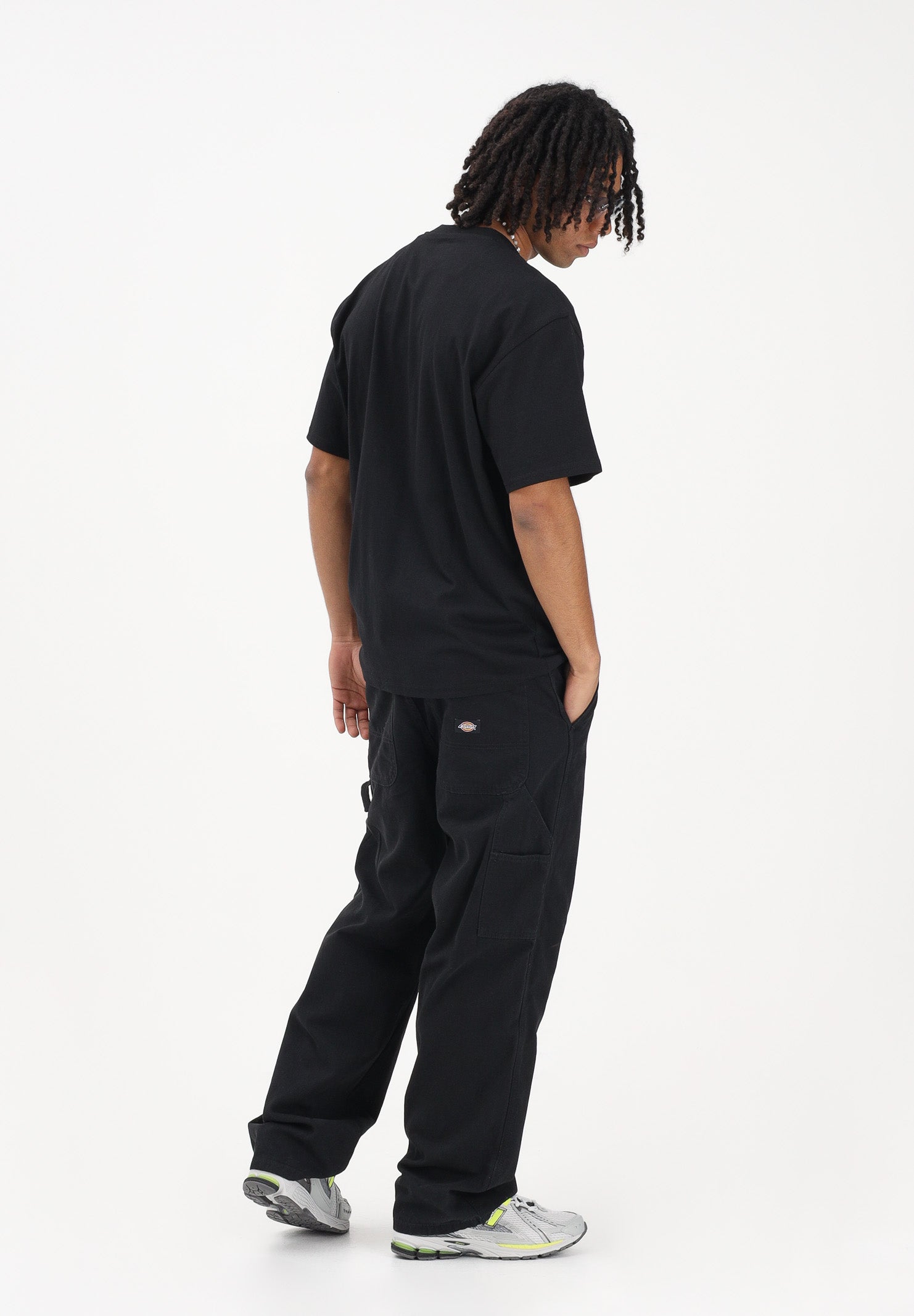 DICKIES Jeans cargo Carpenter nero da uomo DK0A4ZABBLK1 . DIckies 