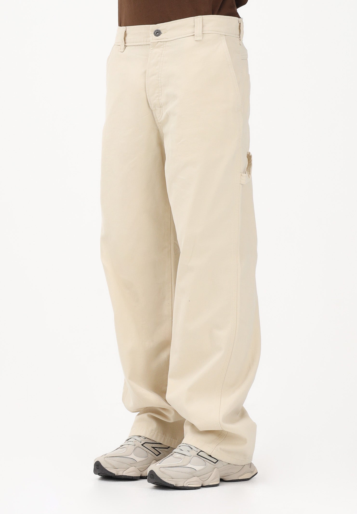 DICKIES Jeans cargo Carpenter crema da uomo DK0A4ZABL171 . DIckies 