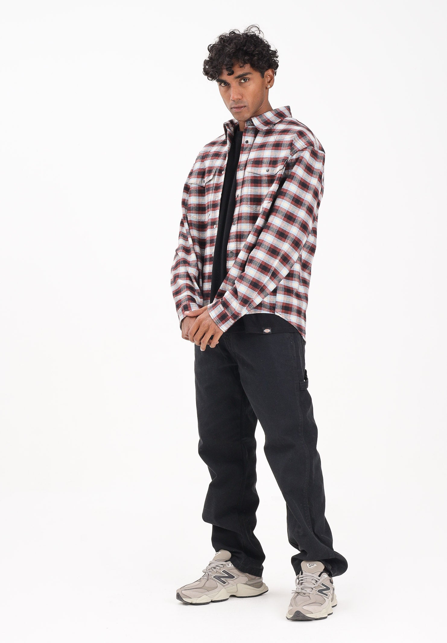 DICKIES JEANS cargo CARPENTER CANVAS nero da uomo DK0A87PDBLK1 . DIckies 