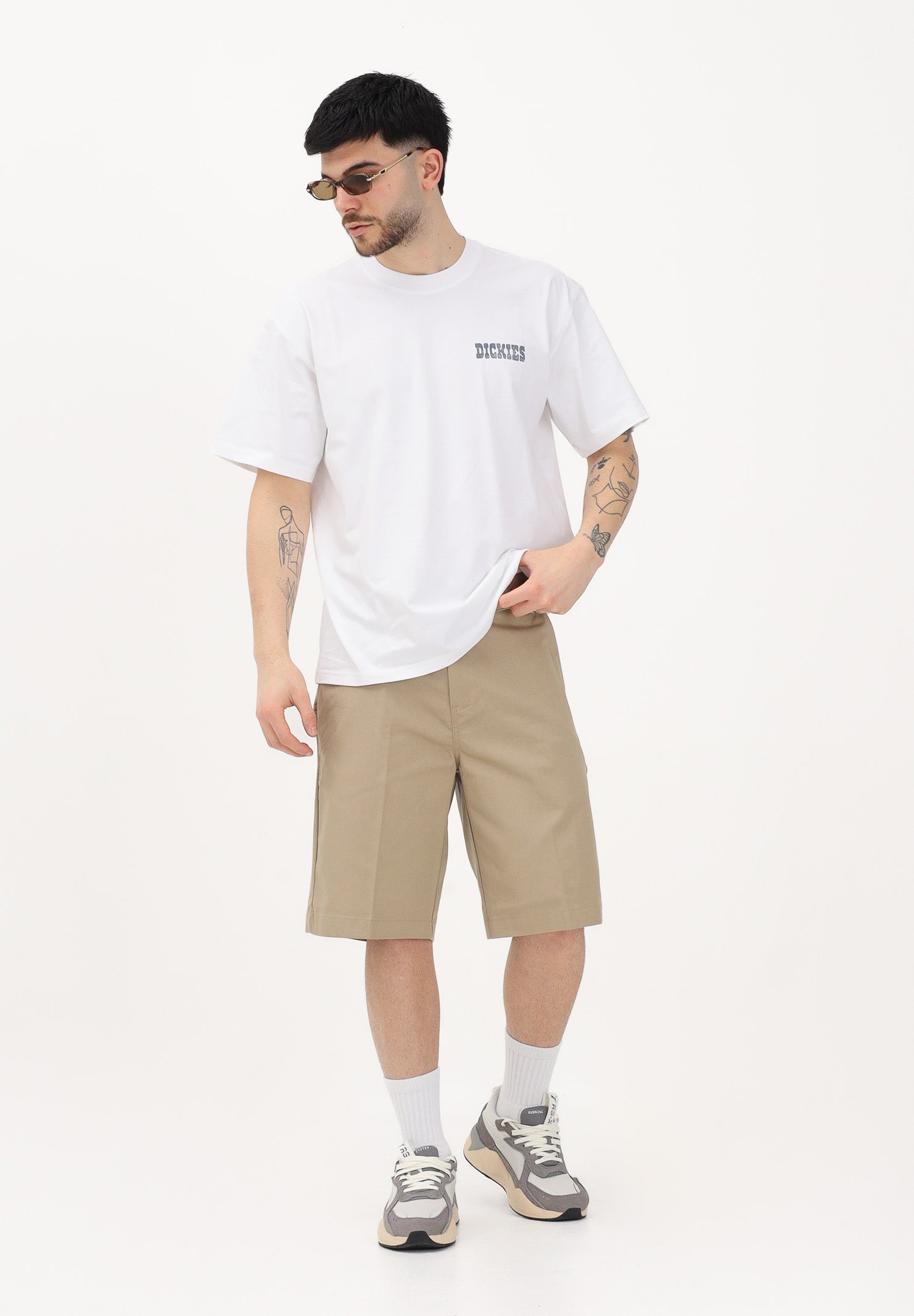 DICKIES Shorts 247 10-Inch beige da uomo DK0A882N0DS1 . DIckies 