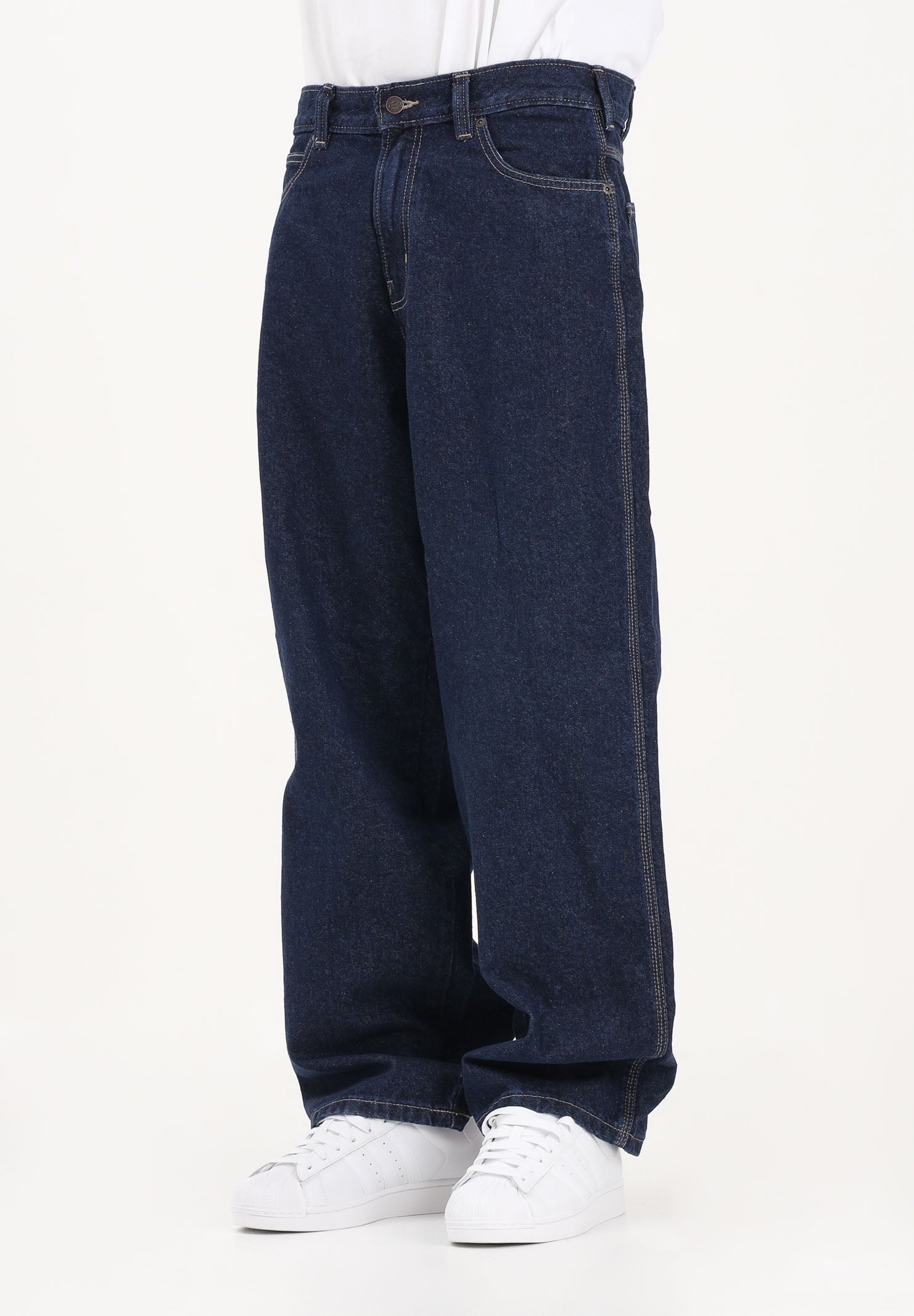 DICKIES Jeans 954 relaxed in denim blu da uomo DK0A88EDRIN1 . DIckies 
