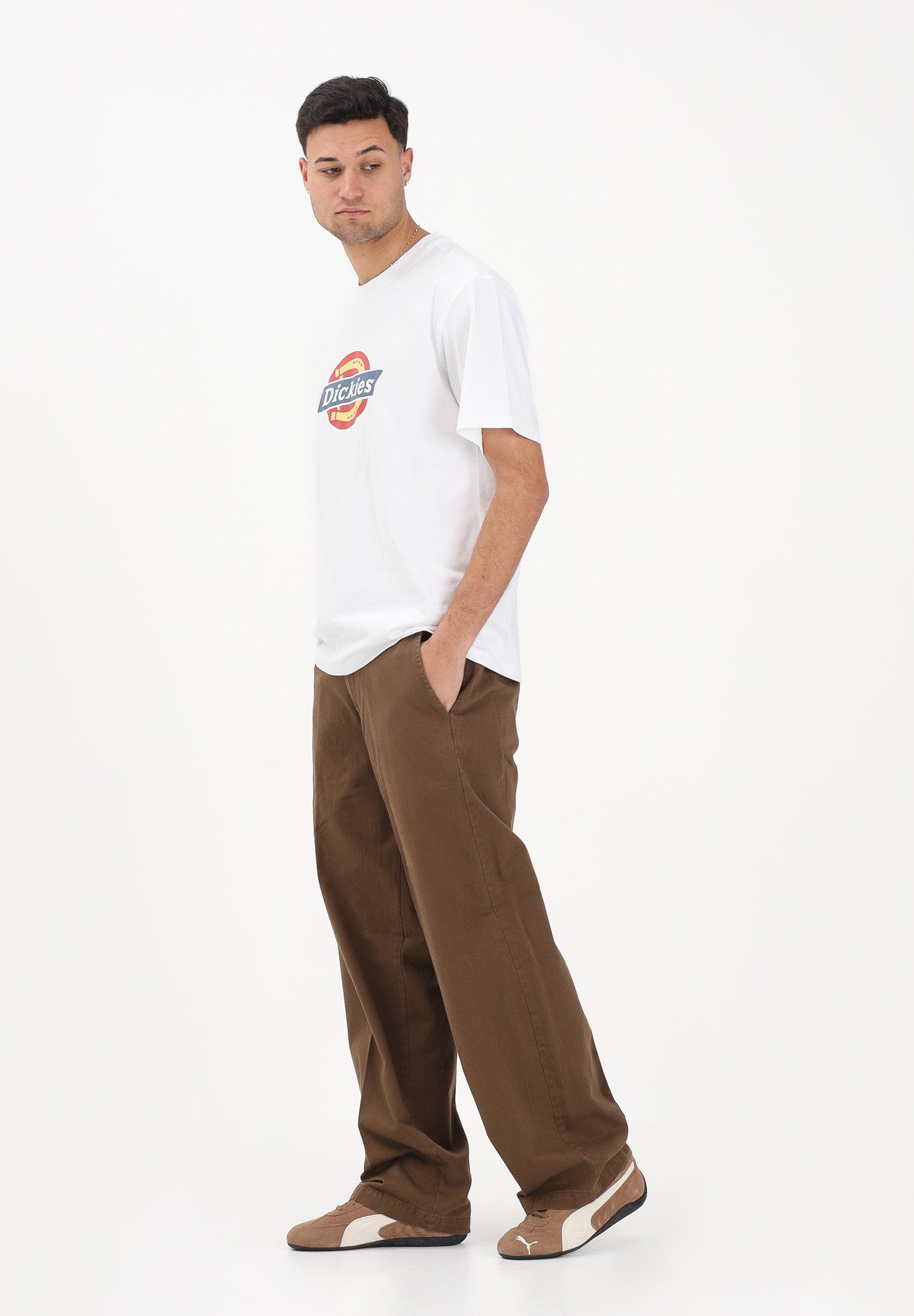 DICKIES Pantalone 247 Loose marrone da uomo DK0A88EU0TB1 . DIckies 