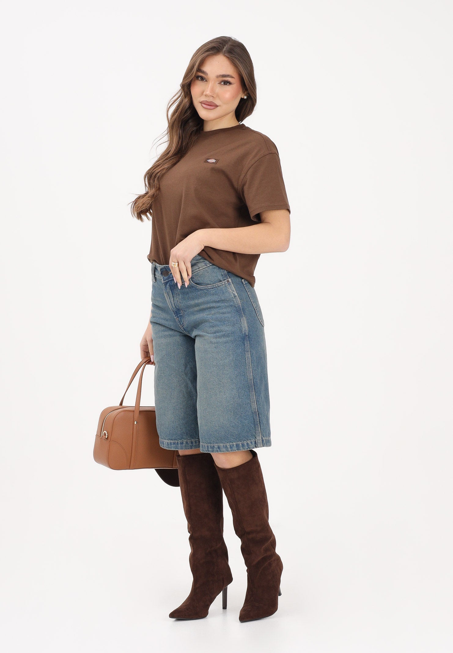 DICKIES Bermuda 957 13-Inch in denim vintage da donna DK0A88JSL231 . DIckies 