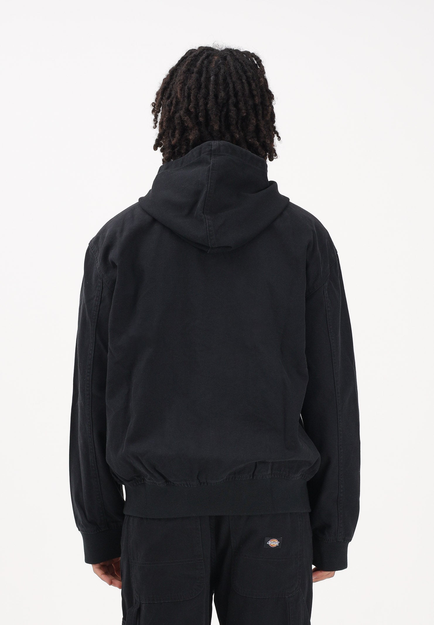 DICKIES Giubbotto in denim nero da uomo DK0A88JZBLK1 . DIckies 