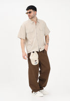 DICKIES Camicia a manica corta Unionville beige da uomo DK0A88N90ST1 . DIckies 