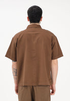 DICKIES Camicia a manica corta Unionville marrone da uomo DK0A88N90TB1 . DIckies 