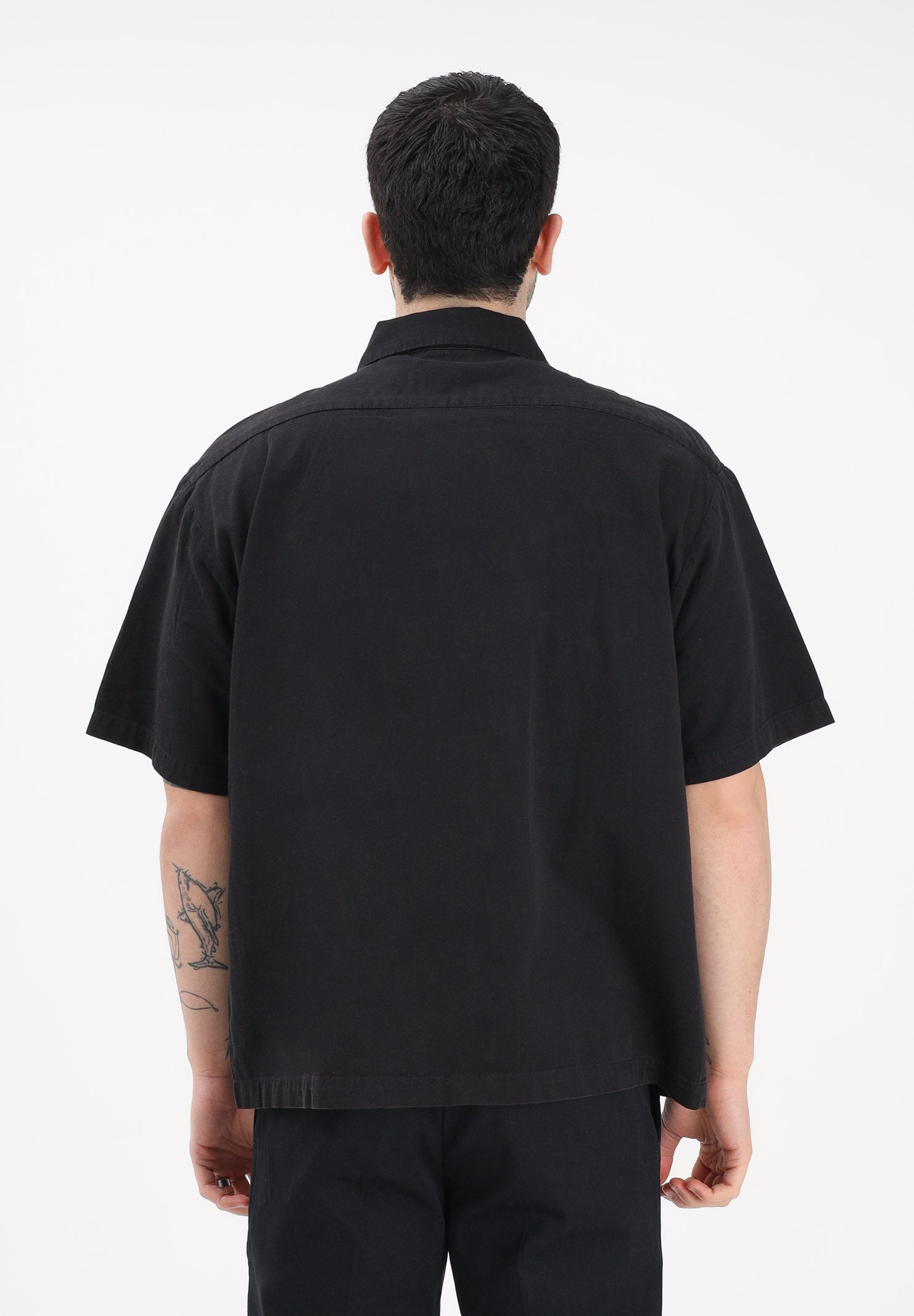 DICKIES Camicia a manica corta Unionville nera da uomo DK0A88N9BLK1 . DIckies 