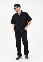 DICKIES Camicia a manica corta Unionville nera da uomo DK0A88N9BLK1 . DIckies 
