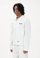 DICKIES Giubbotto Wellsville in denim bianco da uomo DK0A88PF0WH1 . DIckies 