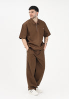 DICKIES Camicia a manica corta Cadiz marrone da uomo DK0A88PI0TB1 . DIckies 