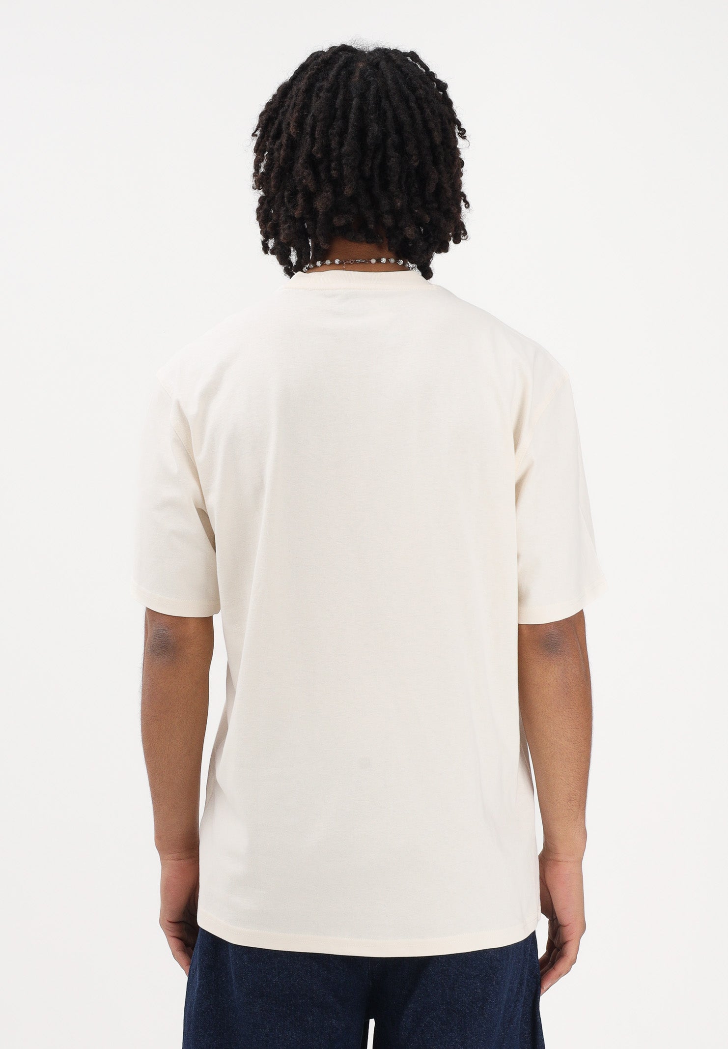 DICKIES T-shirt a manica corta Loretto panna da uomo DK0A89ENECR1 . DIckies 
