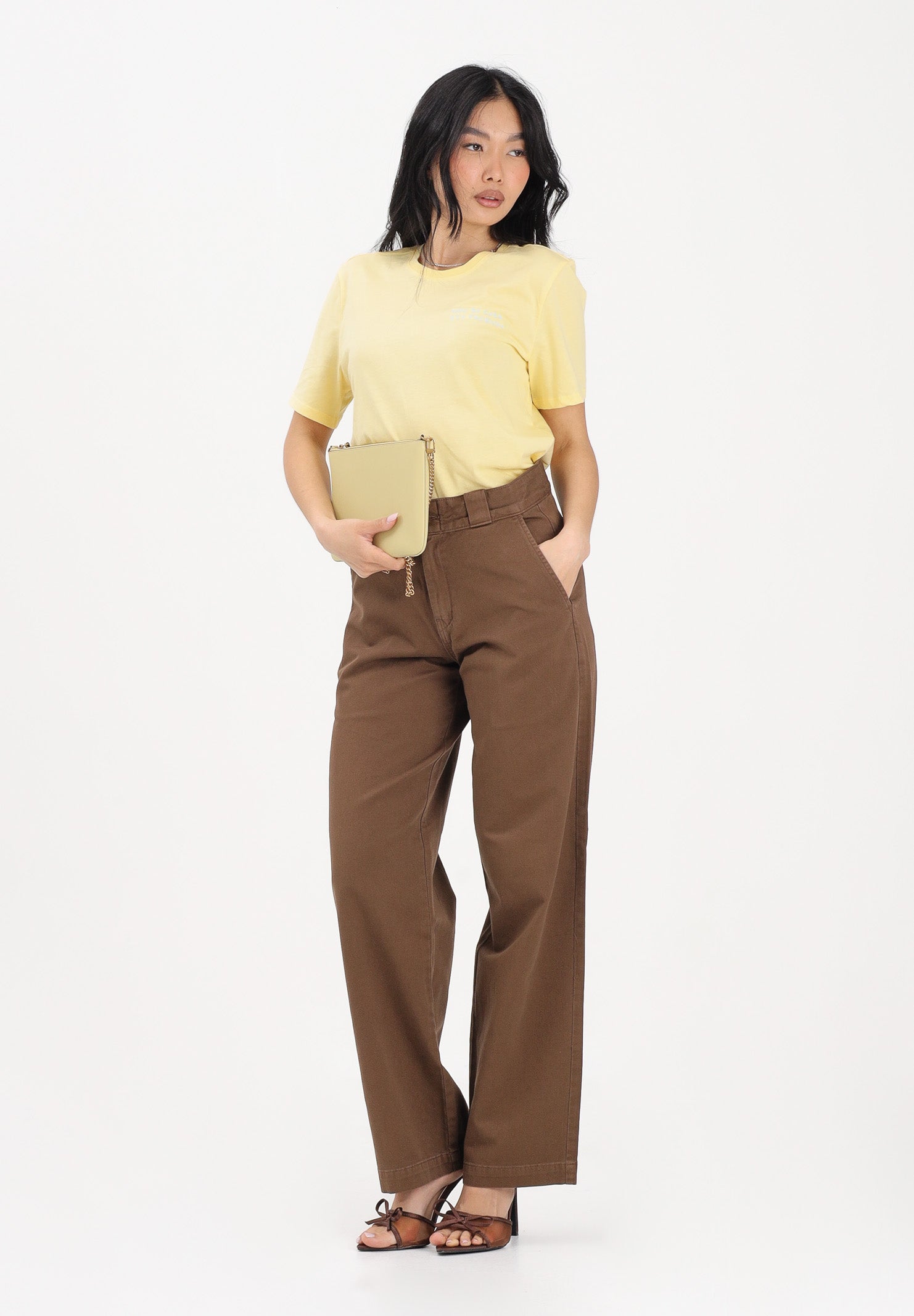DICKIES Pantalone 247 marrone da donna DK0A8DLH0TB1 . DIckies 