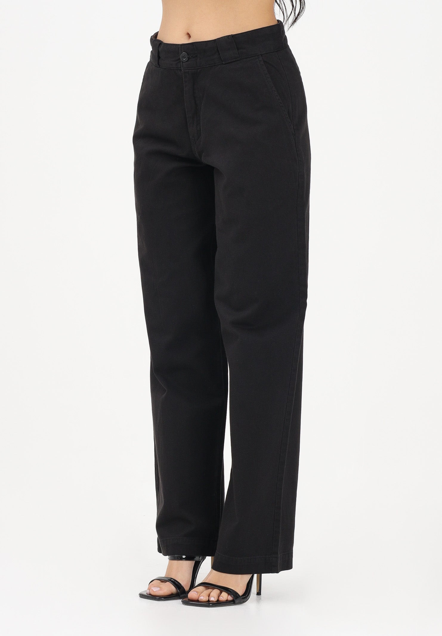 DICKIES Pantalone 247 nero da donna DK0A8DLHBLK1 . DIckies 