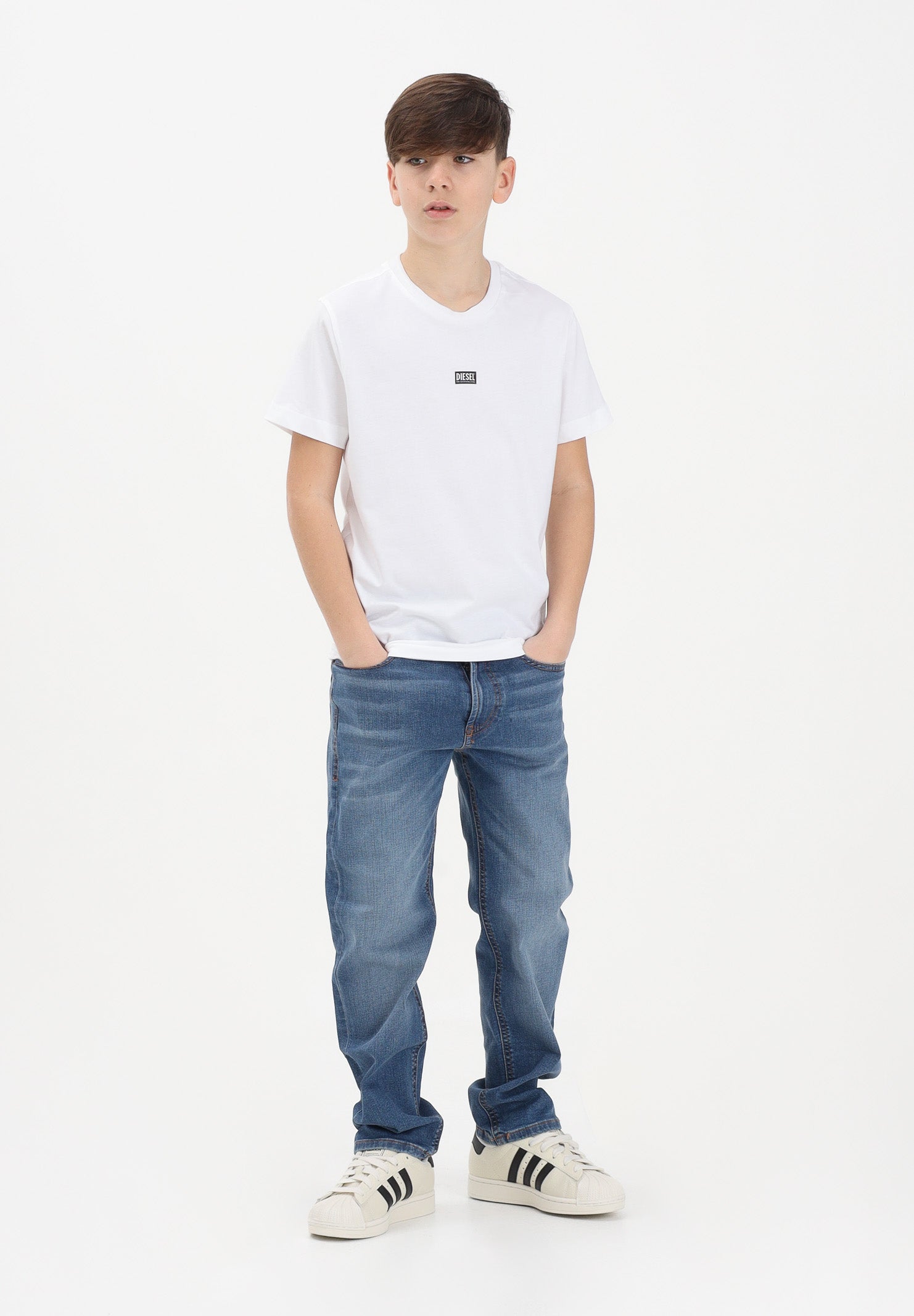 DIESEL Jeans 2010 in denim medio per donna, ragazzi e bambini J00808KXBRA K01 DIESEL 