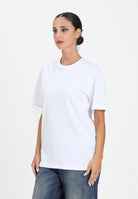 DIESEL T-shirt a manica corta bianca per donna, ragazzi e bambini con maxi logo Oval D J022760HGAM K100 DIESEL 