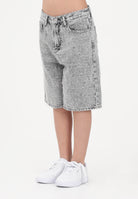 DIESEL Bermuda in denim grigio per donna, ragazzi e bambini J02345KXBR5 K02 DIESEL 