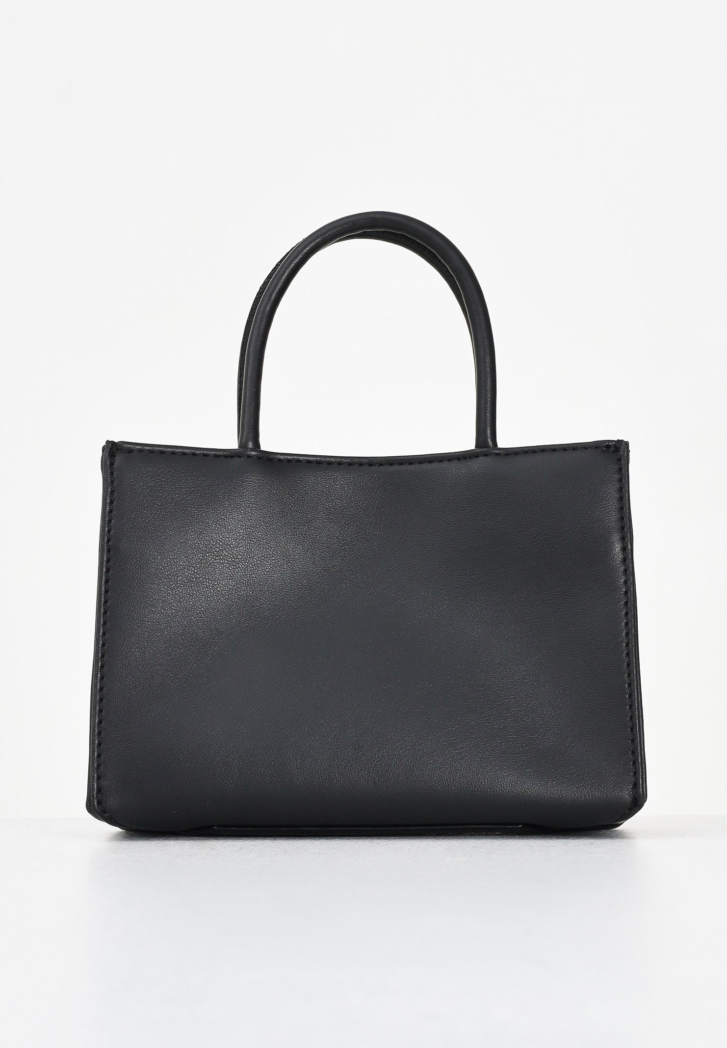 DIESEL Borsa a mano nera da donna con logo in rilievo J02529P8073 T8013 DIESEL 