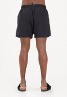 DSQUARED2 Shorts mare nero da uomo con stampa logo D7B646600 014 DSQUARED2 