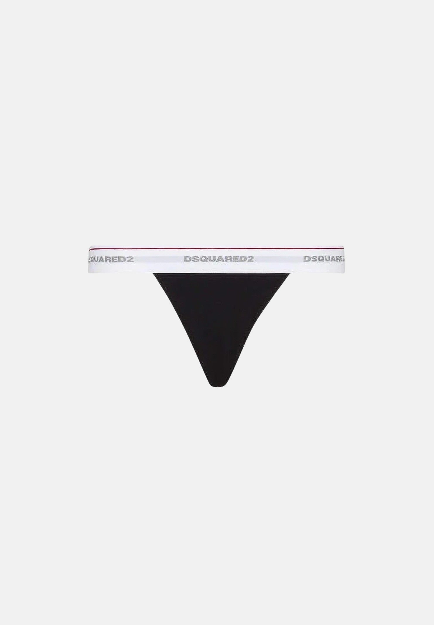 DSQUARED2 Perizoma a vita bassa nero da donna con logo D8L205790 010 DSQUARED2 
