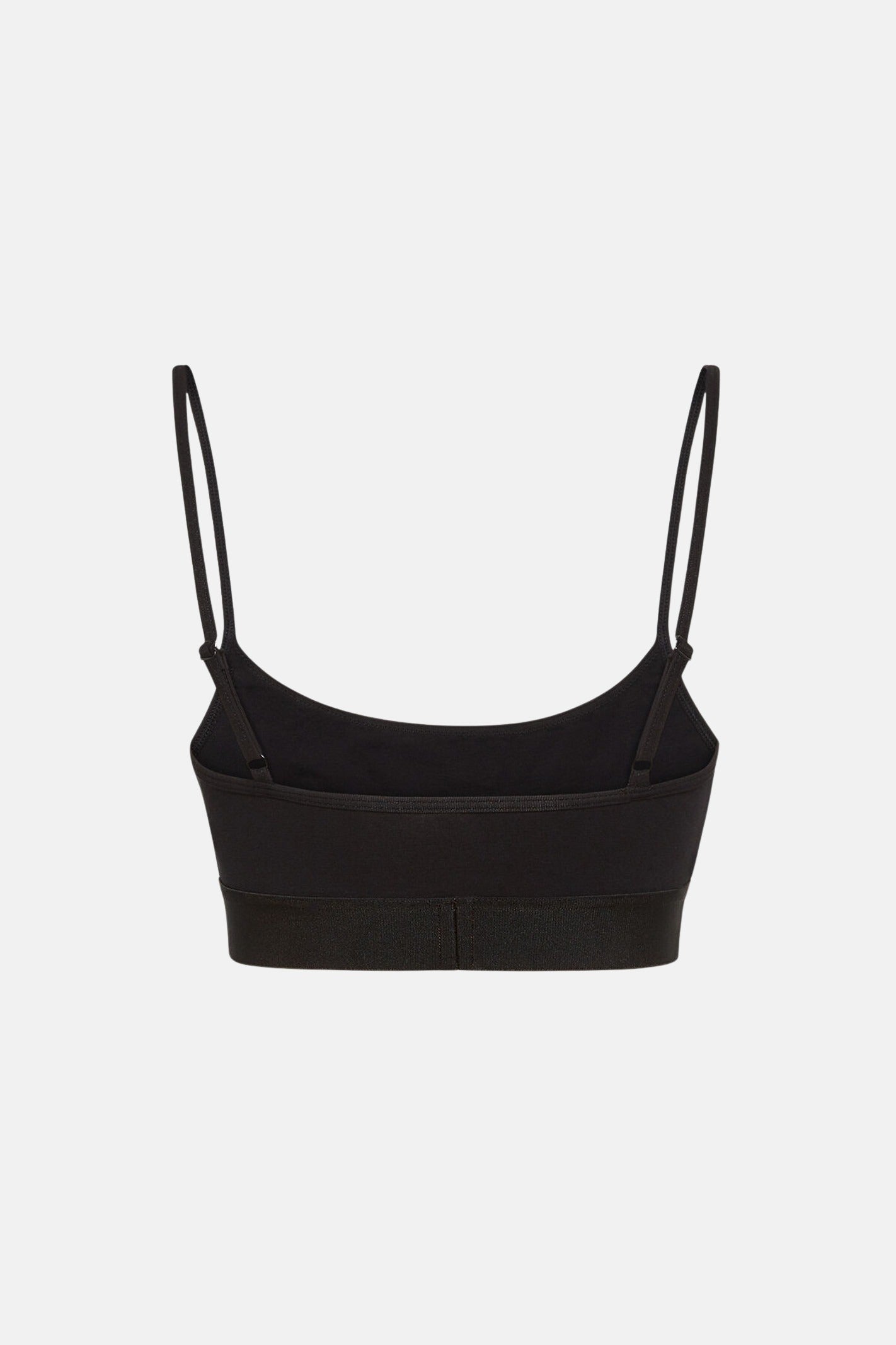 DSQUARED2 Bralette nera da donna con logo D8RG35860 010 DSQUARED2 