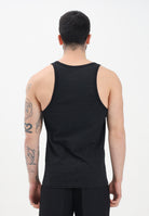 DSQUARED2 Canotta nera da uomo con logo all-over D9D095510 001 DSQUARED2 