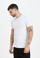 DSQUARED2 T-shirt a manica corta bianca da uomo con logo all--over D9H136200T 110 DSQUARED2 