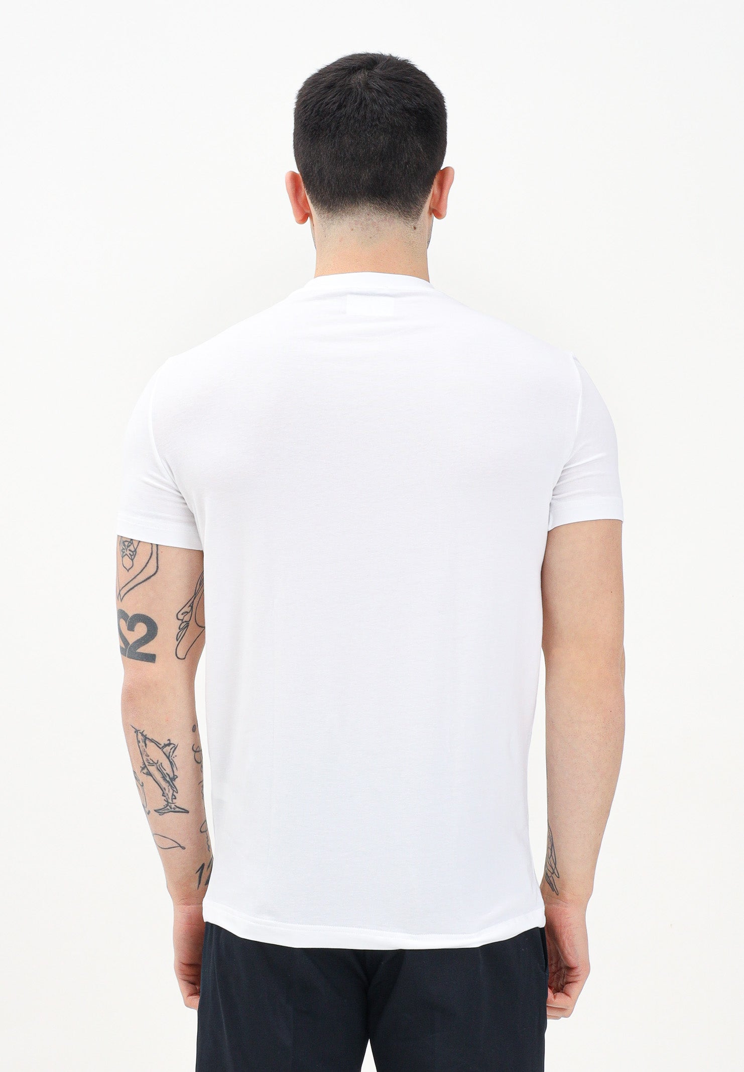 T-shirt manica corta regular fit primavera estate DCX250070 100 DSQUARED2 