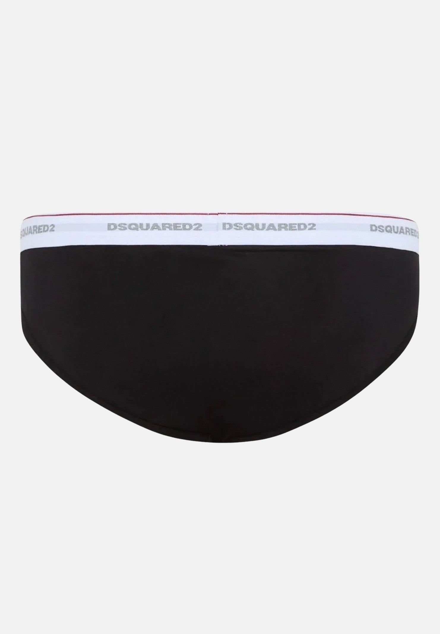 DSQUARED2 Slip (3pz) neri da uomo con fascia elastica logata DCX300060 001 DSQUARED2 