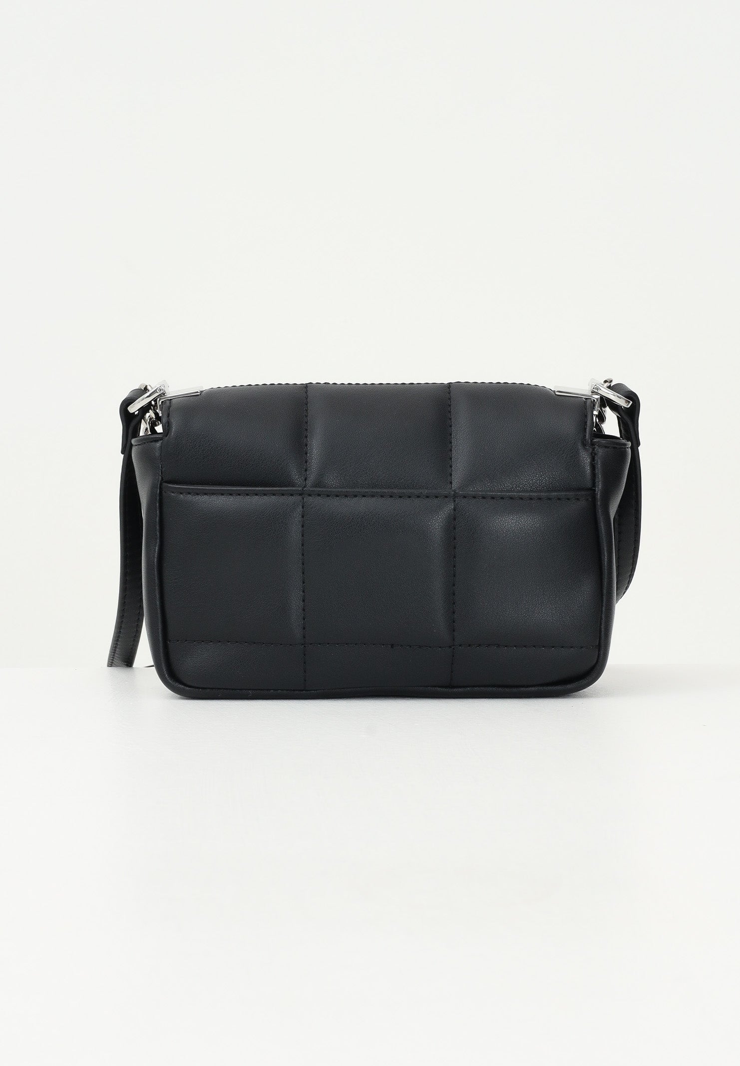 DSQUARED2 Borsa a spalla nera da donna con maxi logo DQ2917D0AD0 DQ900 DSQUARED2 