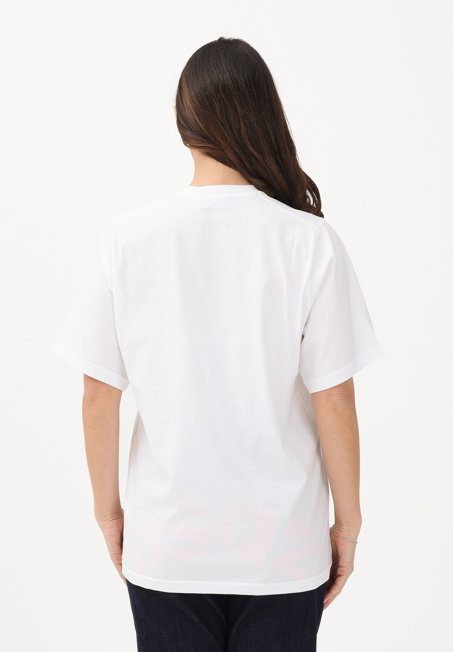 DSQUARED2 T-shirt a manica corta bianca per donna, ragazzi e bambini con logo DSQ2 DQ3168D00XM DQ100 DSQUARED2 