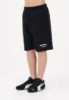 DSQUARED2 Shorts sportivo nero per donna, ragazzi e bambini con logo DQ3201D0AGU DQ900 DSQUARED2 