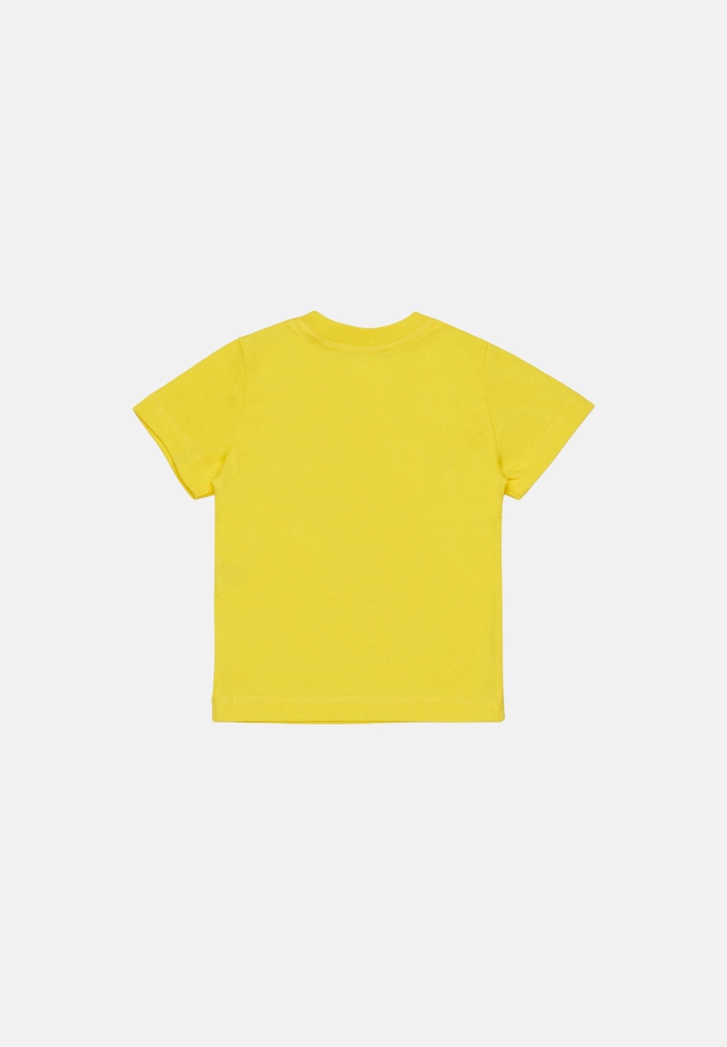 DSQUARED2 T-shirt a manica corta gialla da neonato con stampa DQ3278D00XM DQ220 DSQUARED2 