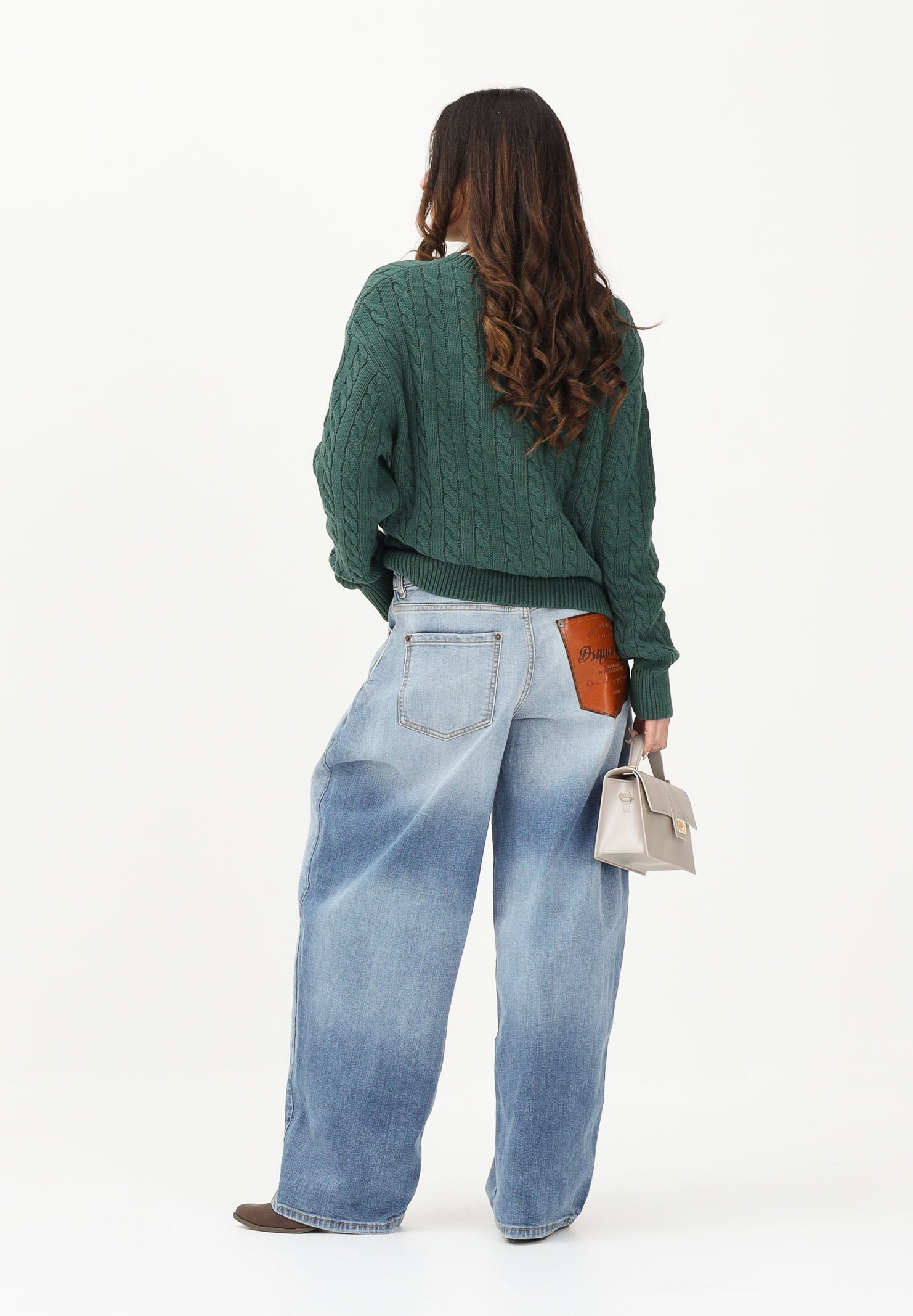 DSQUARED2 Jeans Amelia in denim chiaro per donna, ragazzi e bambini DQ3282D0AF3 DQ01 DSQUARED2 