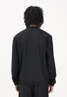 EA7 Felpa con zip nera da uomo con lavorazione micro-texture 7M001338AF21099 UC001 EA7 