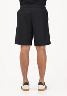 EA7 Shorts sportivo nero da uomo con logo 7M001340AF21099 UC001 EA7 